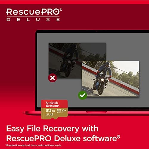 SanDisk 512GB Extreme microSDXC Card with Adapter image 6