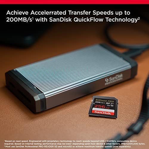 SanDisk 256GB Extreme PRO SDXC UHS-I Memory Card image 3