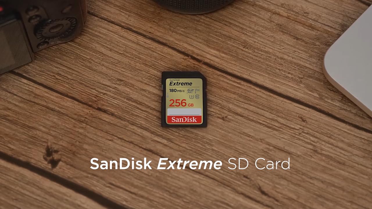 SanDisk 256GB Extreme SDXC UHS-I Memory Card image 8