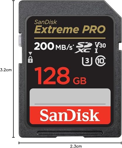 SanDisk 128GB Extreme PRO SD Memory Card image 4