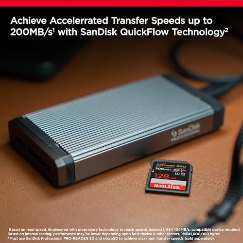 SanDisk 128GB Extreme PRO SD Memory Card image 3