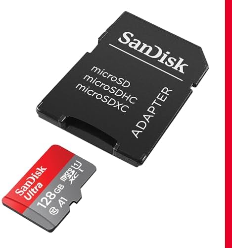 SanDisk 128GB Ultra microSDXC UHS-I Memory Card with Adapter image 3