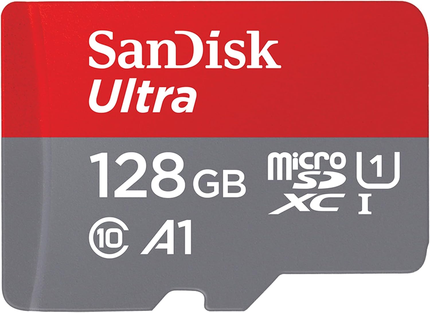 SanDisk 128GB Ultra microSDXC UHS-I Memory Card with Adapter