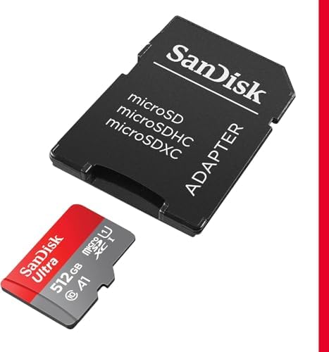 SanDisk 512GB Ultra microSDXC UHS-I Card with Adapter image 3