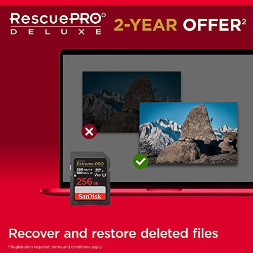 SanDisk 256GB Extreme PRO SDXC UHS-II Memory Card image 7