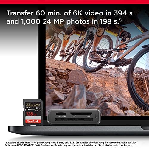 SanDisk 512GB Extreme PRO SDXC UHS-II Memory Card image 5