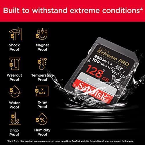 SanDisk 512GB Extreme PRO SDXC UHS-II Memory Card image 6