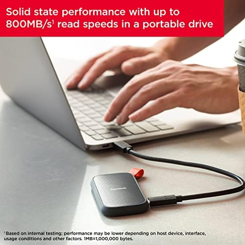 SanDisk 1TB Portable SSD with 800MB/s Read Speeds image 4