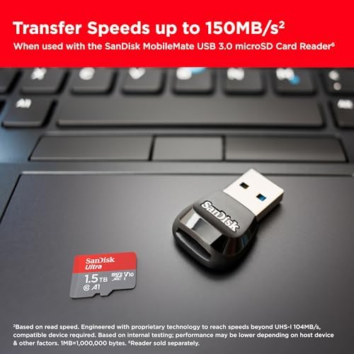 SanDisk 1.5TB Ultra microSDXC UHS-I Memory Card image 4
