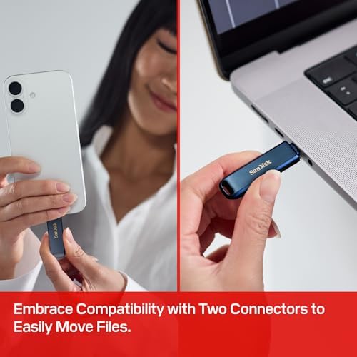 SanDisk 128GB Phone Drive for iPhone (USB-C & Lightning) image 4