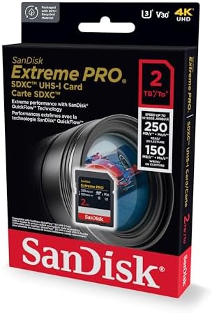 SanDisk 2TB Extreme PRO SDXC UHS-I Memory Card image 6