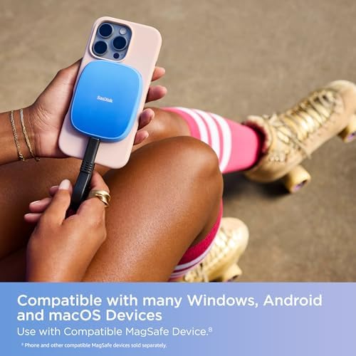 SanDisk 2TB Creator Phone SSD with MagSafe Compatibility image 3