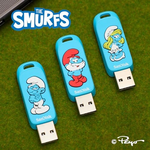 SanDisk 64GB Smurfs Edition USB Flash Drive image 6