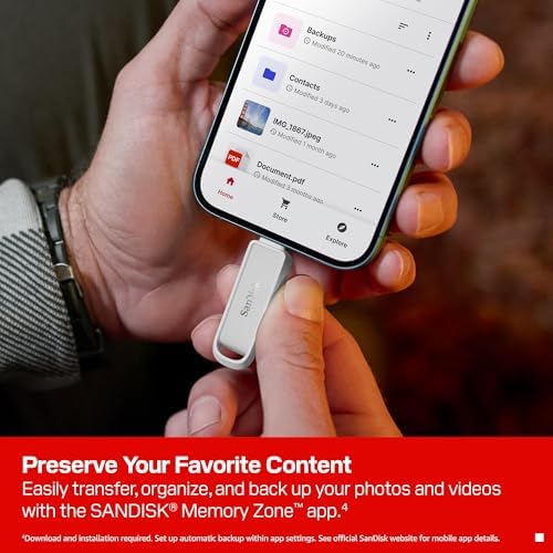 SanDisk 256GB USB Type-C Phone Drive image 5