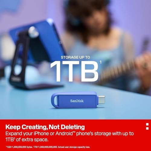 SanDisk 256GB USB-C Phone Drive image 4