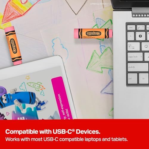 SanDisk 256GB Crayola USB-C Flash Drive image 2