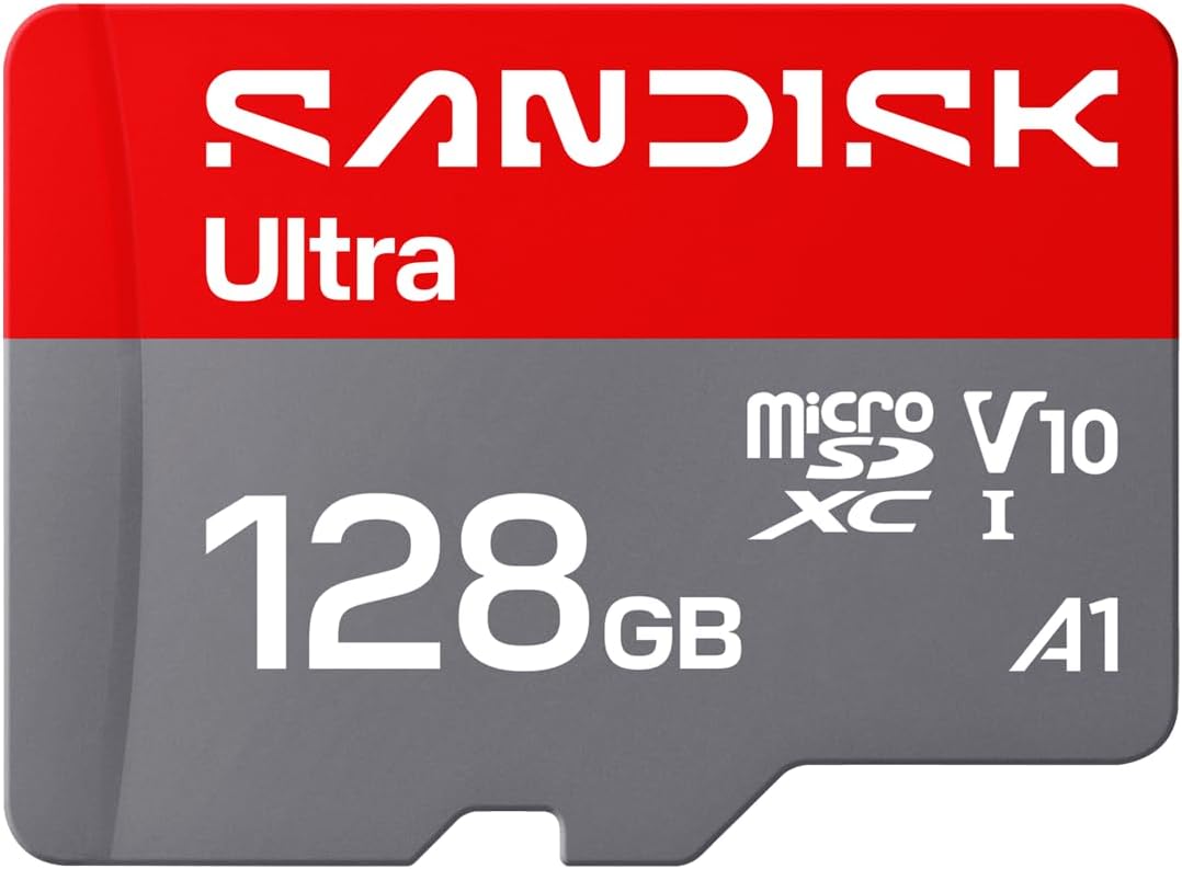 SanDisk 128GB Ultra microSD UHS-I Memory Card