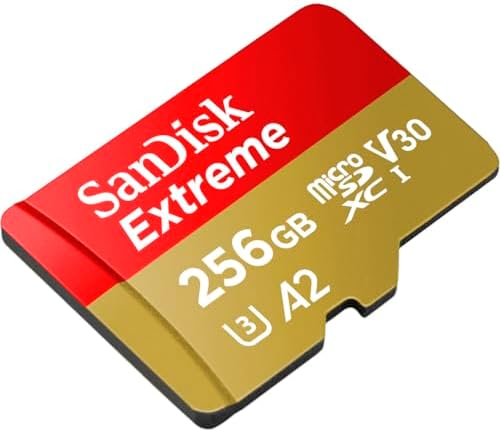 SanDisk 256GB Extreme microSD Card with Adapter image 5