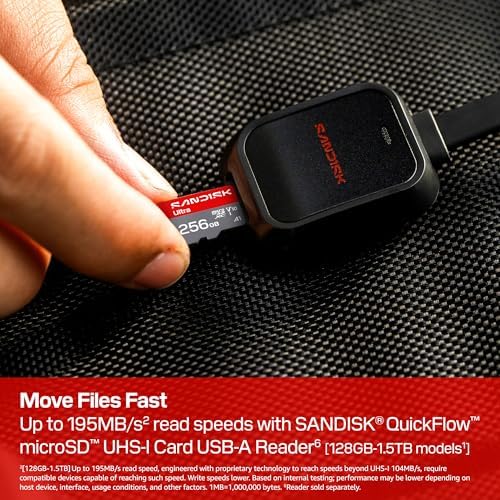 SanDisk 256GB Ultra microSD UHS-I Memory Card image 5