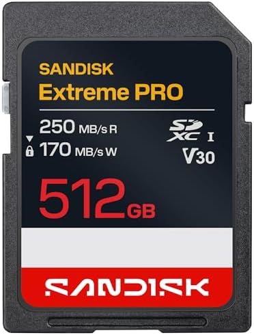 SanDisk 512GB Extreme PRO SD UHS-I Memory Card image 2