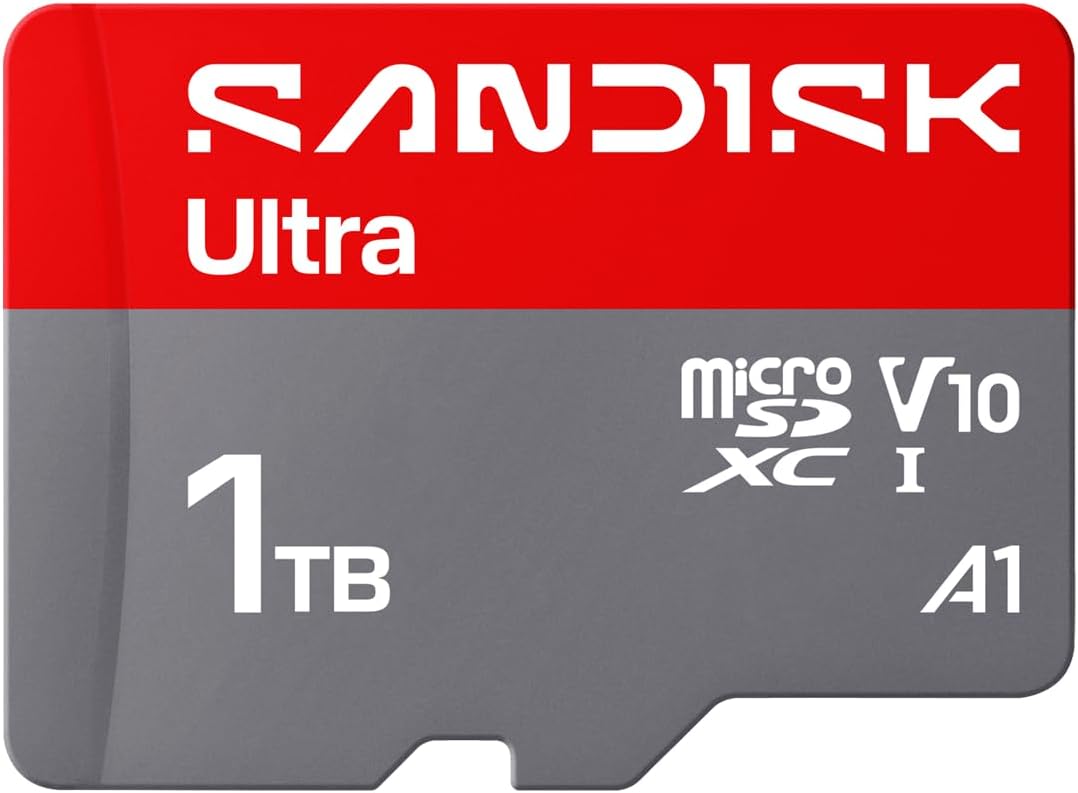 SanDisk 1TB Ultra microSDXC UHS-I Memory Card with Adapter