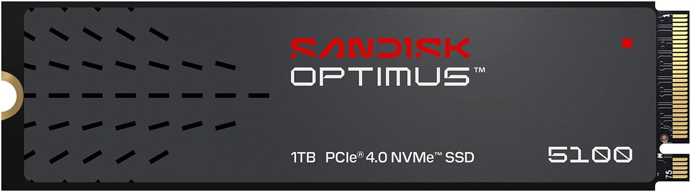 SanDisk Optimus 5100 1TB NVMe PCIe 4.0 SSD
