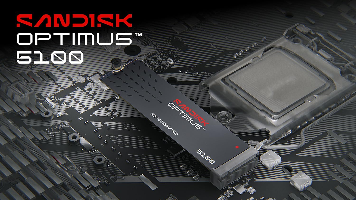 SanDisk Optimus 5100 2TB NVMe PCIe 4.0 SSD image 7