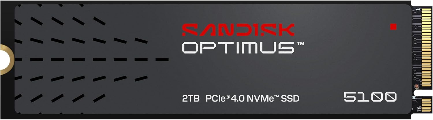 SanDisk Optimus 5100 2TB NVMe PCIe 4.0 SSD