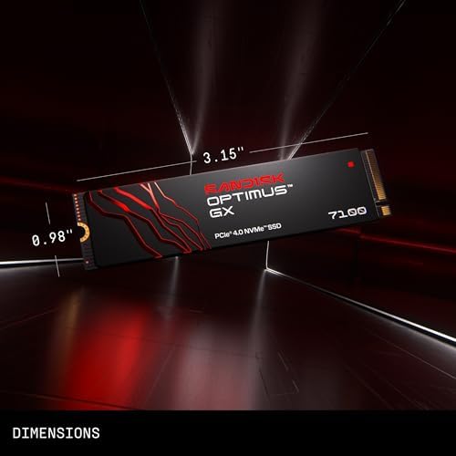 SanDisk Optimus GX 7100 2TB NVMe PCIe 4.0 SSD image 6