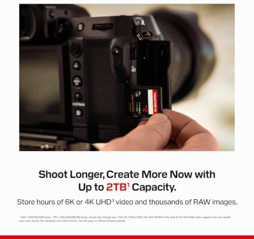 SanDisk 128GB Extreme PRO SDXC UHS-II Memory Card image 4