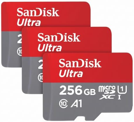 SanDisk 256GB Ultra microSDXC UHS-I Memory Card (3-Pack) image 2