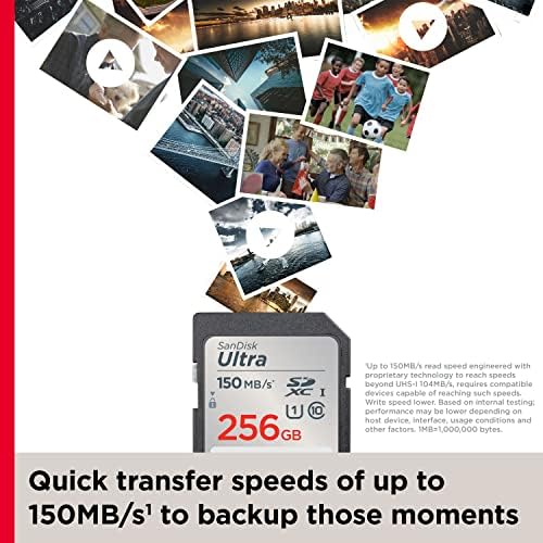 SanDisk 256GB Ultra SDXC UHS-I Memory Card (3-Pack) image 5