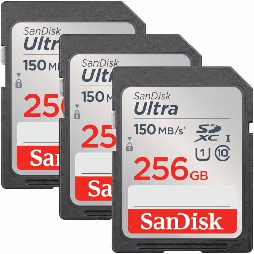 SanDisk 256GB Ultra SDXC UHS-I Memory Card (3-Pack) image 2