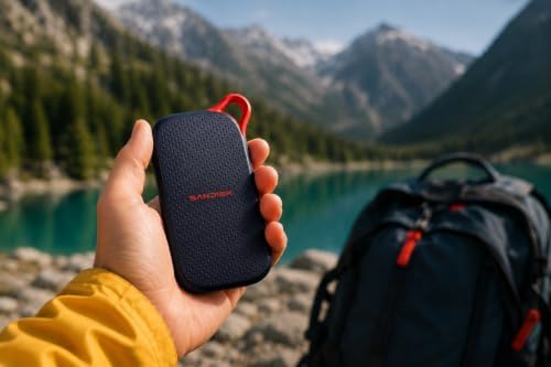 SanDisk 1TB Portable SSD - Fast and Durable Data Storage image 2