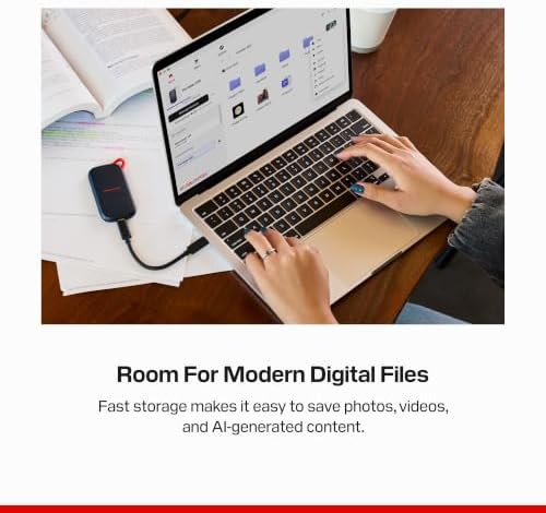 SanDisk 1TB Portable SSD - Fast and Durable Data Storage image 5