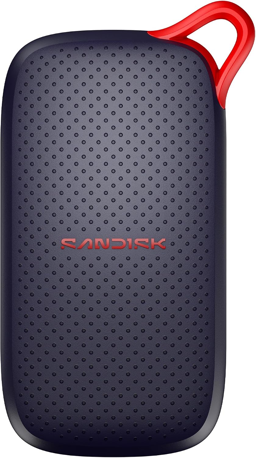 SanDisk 500GB Portable SSD - Fast and Durable Storage