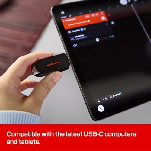 SanDisk 64GB USB-C Flash Drive with 250MB/s Read Speeds image 3