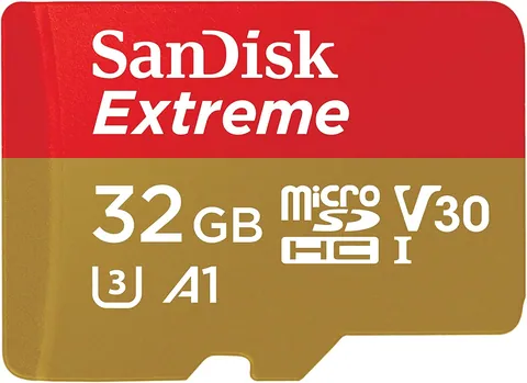 SanDisk 32GB Extreme microSDHC UHS-I Memory Card