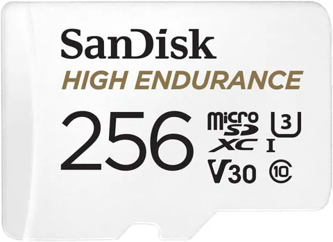 SanDisk 256GB High Endurance microSD Card with Adapter