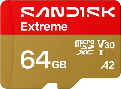 SanDisk 64GB Extreme microSD UHS-I Memory Card