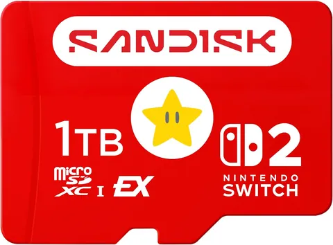SanDisk 1TB microSD Express Card for Nintendo Switch 2